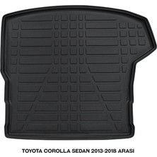 Onkar Bagaj Havuzu Toyota Corolla Sedan (E170) 2013-2018 Siyah