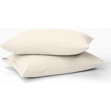 Brf Store Oreviosell SABIA%100 Pamuk 62 Tel (155 Tc) 35X45 Bebek Yastık Kılıfı Seti (Ekru)