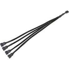 Brf Store Oreviosell Alfais 4987 4 Pin Fan Çoklayıcı Y Pwm Çoklayıcı Splitter Kablosu 4 Port
