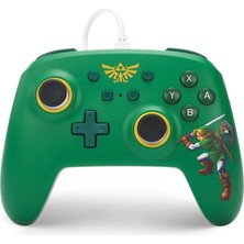 Brf Store Oreviosell Nintendo Switch Için Kablolu Powera Kontrol Cihazı - Hyrule Defender, Gamepad, Oyun Kuman