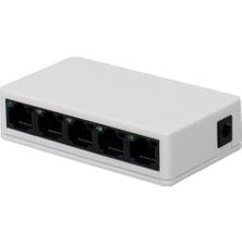 Brf Store Oreviosell El-4 5 Port Switch 100MBPS Ethernet Internet Dağıtıcı Ağ Hub Ev Ofis Için