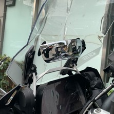Palantil-Tech Motosiklet Scooter 180 Derece Geniş Açılı Dışbükey Görüş Aynası,ön Cam Dikiz Aynası