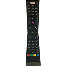 YFS Vestel Ile Uyumlu T1380 Netflix-Youtube Tuşlu Smart LED Tv Kumanda