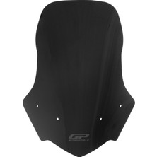 GP Kompozit Benelli TNT 250 2015-2018 Uyumlu Ön Cam Siyah - 42 cm