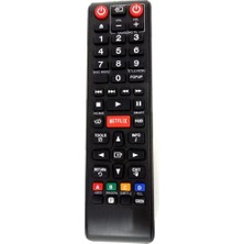 YFS Samsung Ile Uyumlu Netflıx Smart LED Tv Kumandası 307P