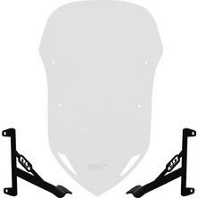 GP Kompozit SYM Dragon DRG 160 2023-2024 Uyumlu Ön Cam Şeffaf - 58 cm