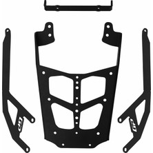 GP Kompozit Bajaj Pulsar N 160 2025-2026 Uyumlu Arka Çanta Demiri Siyah