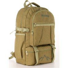 Lapiri Unisex Yüksek Kaliteli Çok Bölmeli Su Geçirmez Outdoor Seyahat & Okul & Laptop Sırt Çantası