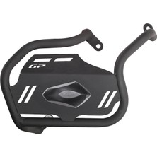 GP Kompozit Zontes ZT250T-E 2024 Uyumlu Egzoz Koruma Demiri Siyah