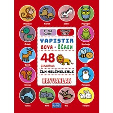 Lisinya Ilk Kelimelerle Hayvanlar - Yapıştır-Boya-Öğren