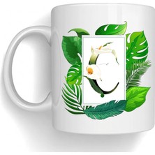 Bsb Ç Harfi Temalı Porselen Kupa Bardak Mug 227