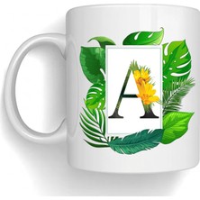 Bsb A Harfi Temalı Porselen Kupa Bardak Mug 201