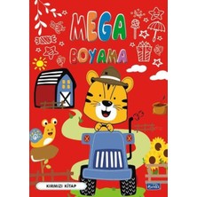 Lisinya Mega Boyama Kırmızı Kitap