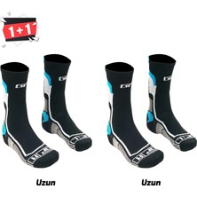 Gp Kompozit Universal Uzun Termal Çorap Seti Mavi