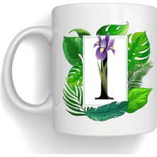 Bsb I Harfi Temalı Porselen Kupa Bardak Mug 209