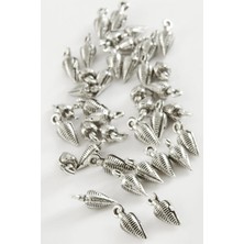 Zero Land Zengezur Oval Tesbih Püskül Ara Atı 50 Gram Gümüş Rengi