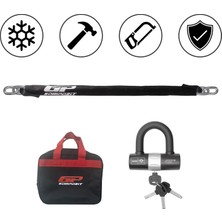 GP Kompozit Universal 1.5 mt 13 mm Motosiklet Zinciri ve Kilidi
