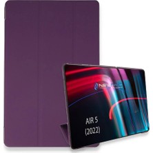Evimdeyokyok Apple Ipad Air 5 (2022) Kılıf Tablet Smart Kılıf - Mor
