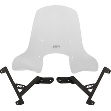 GP Kompozit Suzuki Address 2023-2025 Uyumlu Ön Tur Camı Şeffaf - 54 cm