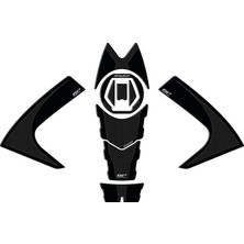 GP Kompozit Bajaj Pulsar RS 200 2015-2024 Uyumlu Tank Pad Seti Karbon