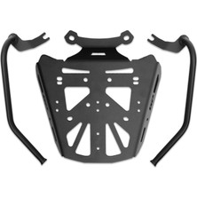 GP Kompozit Kymco DTX 250 / 360 2021-2024 Uyumlu Arka Çanta Demiri Siyah