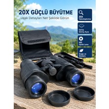 Aksiyon Global Taşıma Çantalı 20X Dürbün Hassas Odaklama Geniş Görüş Açılı Profesyonel Dürbün - Lisinya