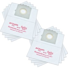 YFS Arzum Ile Uyumlu Ar 4020 Cleanart Max Turbo Süpürge Kağıt Toz Torbası 10 Adet