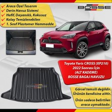 Toyota Yaris Cross Bagaj Havuzu Üst Kademe Için (XP210) Araca Özel 2022 Sonrası Bosse