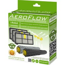 YFS Aeroflow Irobot Ile Uyumlu Roomba 870 Süpürge Filtre Seti Garantili