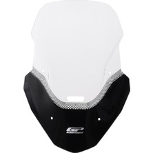 GP Kompozit RKS Reale 125 2022-2025 Uyumlu Ön Cam Şeffaf - 50 cm