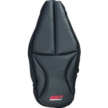 GP Kompozit Honda SH 125 2024-2026 Uyumlu Fileli Motosiklet Konfor Sele Kılıfı Siyah
