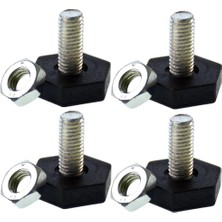 YFS Altus Ile Uyumlu AL182XY Çamaşır Makinesi Ayağı Kaymaz Ayarlı Ayak 4 Lü Seti Ölçülere Dikkat Ediniz