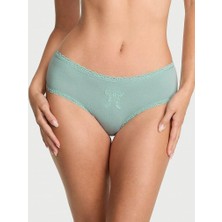 Victoria's Secret Pamuklu Dantelli Cheeky Külot