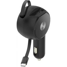 Marsilyan Süper Hızlı Araç Şarj Cihazı 60W Adaptör Çakmaklık Girişli