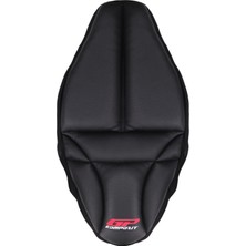 GP Kompozit Honda Dio 2021-2025 Uyumlu Fileli Motosiklet Konfor Sele Kılıfı Siyah