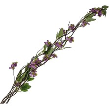 Mikasa Moor Mor Bahar Dalı Yapay Çiçek 100cm