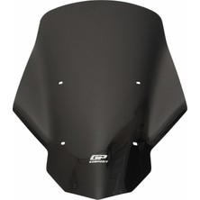GP Kompozit BMW M 1000 XR 2024-2026 Uyumlu Ön Cam Siyah - 52 cm