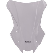 GP Kompozit Kawasaki Versys 650 2023-2025 Uyumlu Ön Cam Füme - 51 cm
