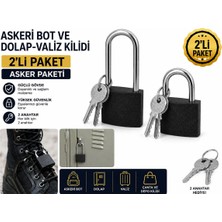 Beneficio Çok Amaçlı Asma Kilit 2'li Paket Dolap Çanta Valiz Kilidi