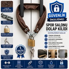 Beneficio Zincirli Öğrenci Dolap Kilidi – Yurt Okul Spor Salonu Için Asma Kilitli Güvenlik Seti