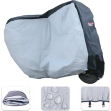GP Kompozit Universal Küçük Boy Motosiklet Brandası Gri
