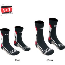 GP Kompozit Universal Uzun Kısa Termal Çorap Seti Kırmızı