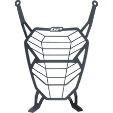 GP Kompozit Honda NX 500 2025-2026 Uyumlu Far Koruma Siyah