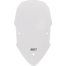 GP Kompozit Ducati Multistrada 1200 2015-2018 Uyumlu Ön Cam Şeffaf - 60 cm