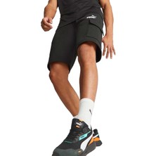 Puma Essential Cargo Erkek Siyah Günlük Stil Şort 67336601
