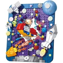 Akıllı Bayi P881506 Panlos Teddy Uzay Aracı 368 Parça Block Oyuncak Aby