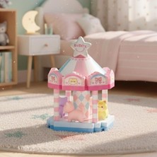 Akıllı Bayi LZ-8630 Atlıkarınca 180 Parça Block Oyuncak Mini Poşet Aby