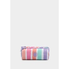 Lila  Kaukko Raınbow Dual Kalem Çantası Lıne Lılac