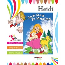 Lisinya Heidi (Üçü Bir Arada Etkinlik Kitabı)