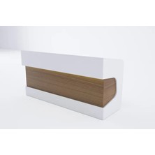 Vivense Banko 1 100 cm Ceviz Beyaz